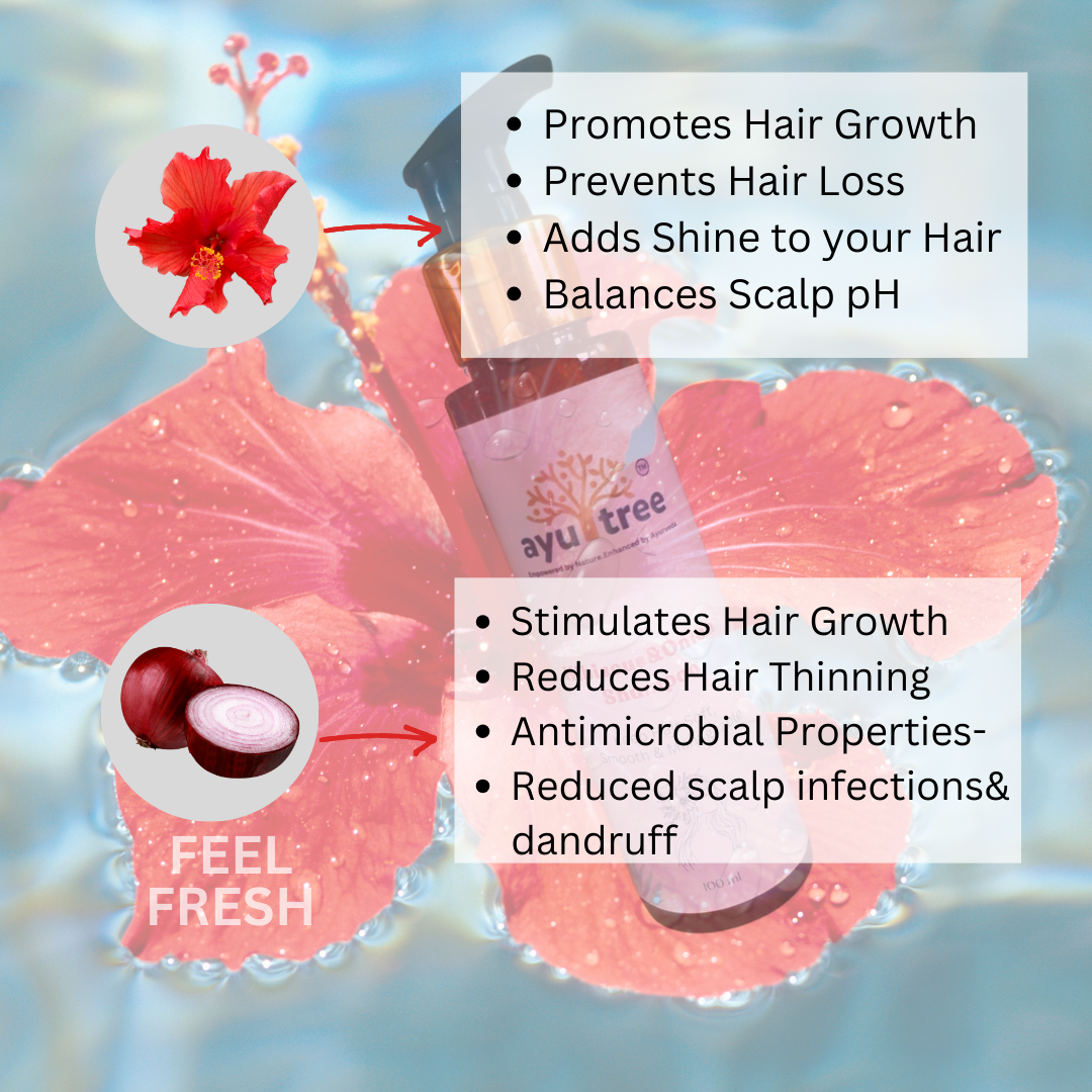 Hibiscus & Onion Shampoo-100ml
