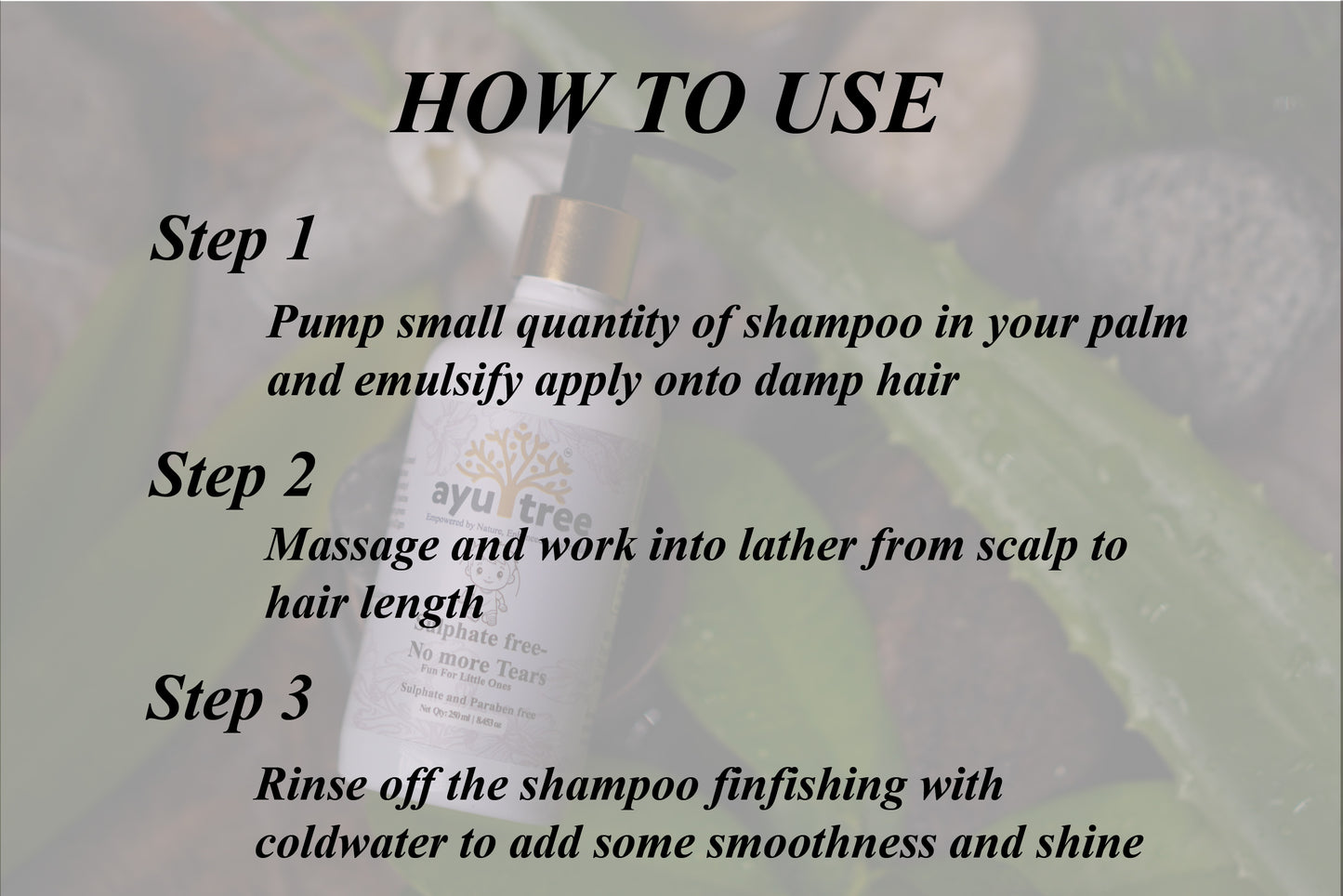 No-More Tears Shampoo-250grm