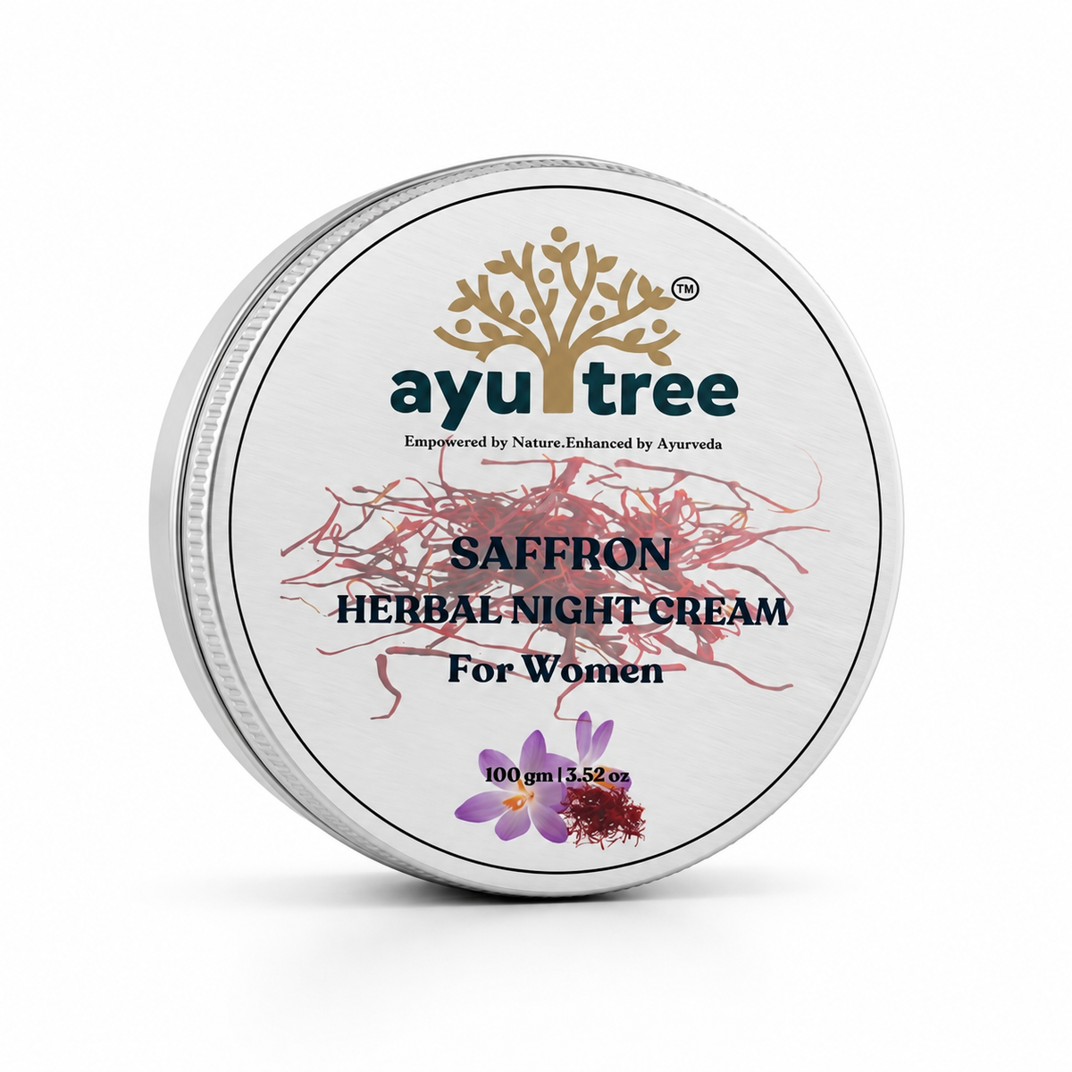 Saffron Night Cream for Women-100gms