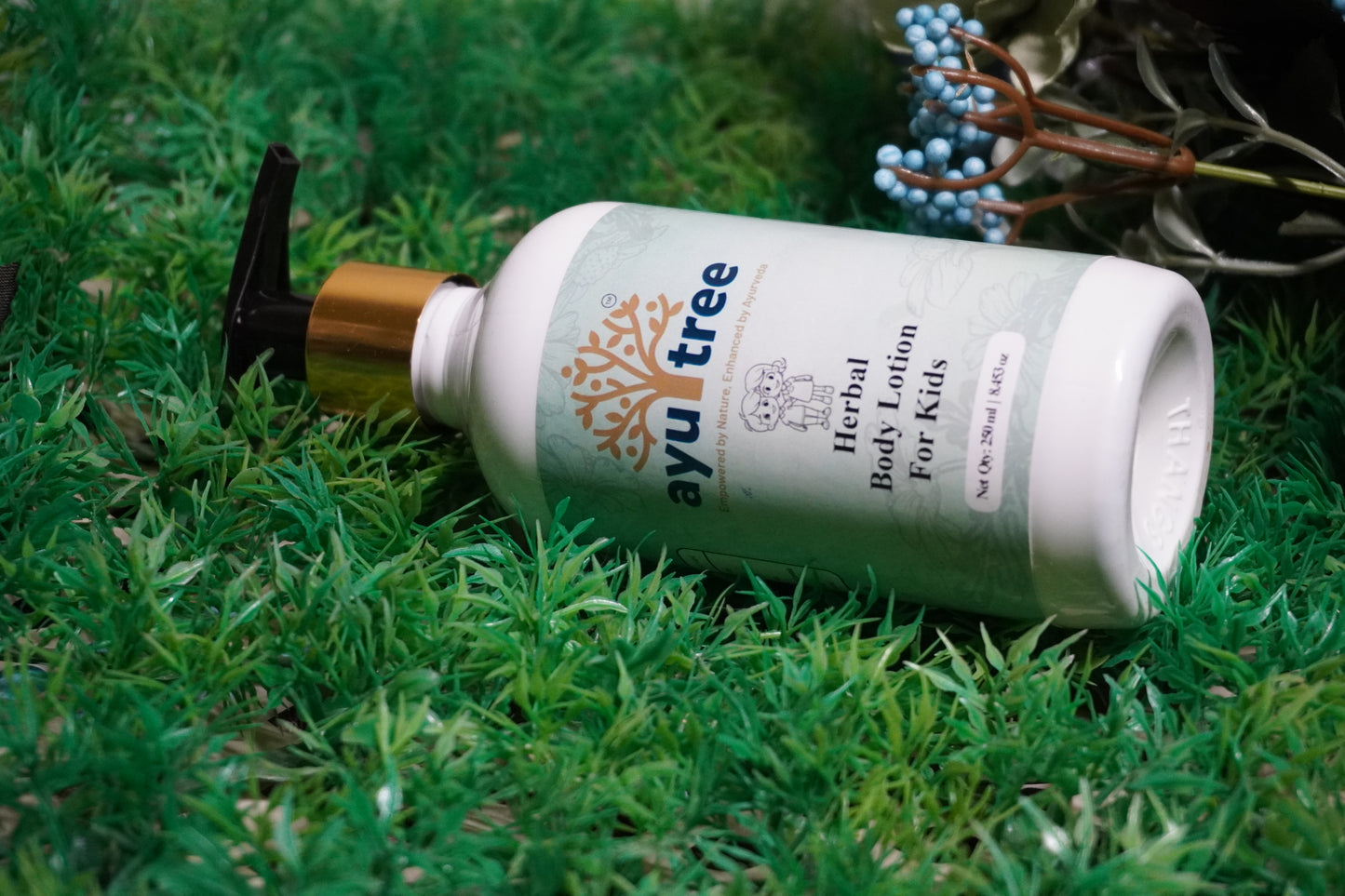 Herbal body lotion for kids