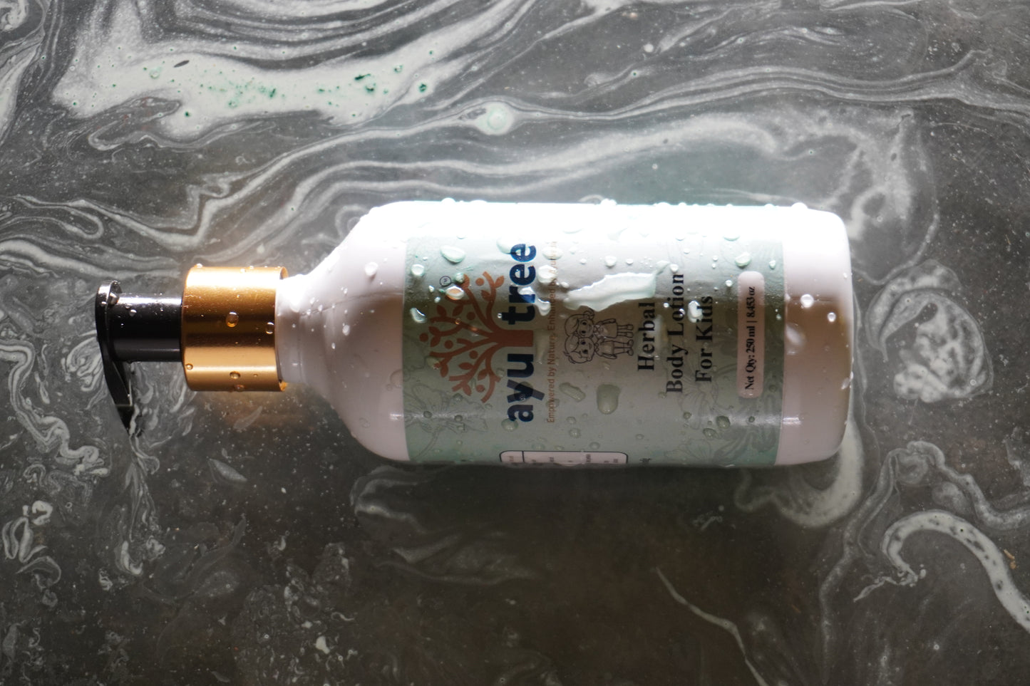 Herbal body lotion for kids