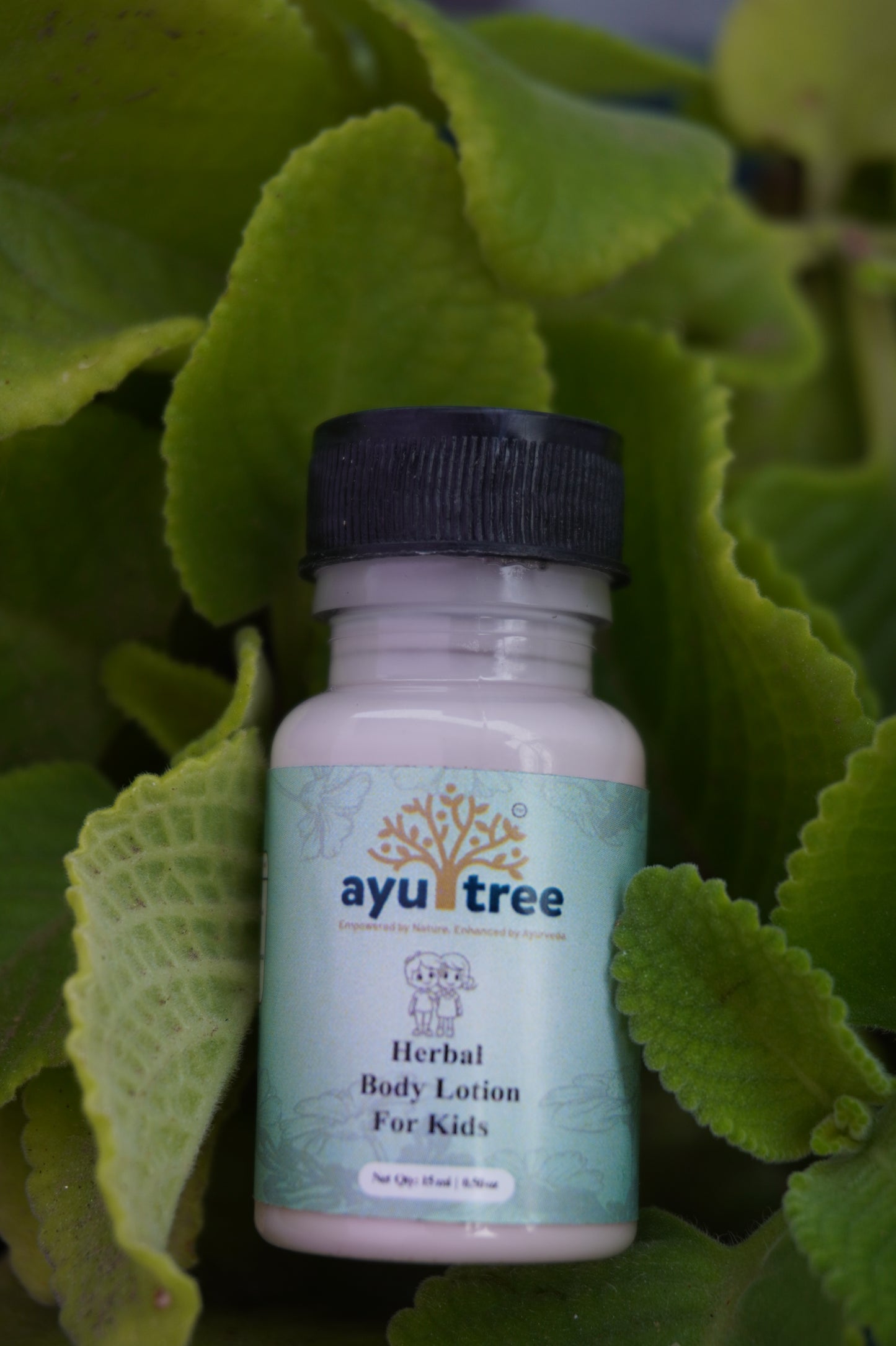 Herbal body lotion for kids