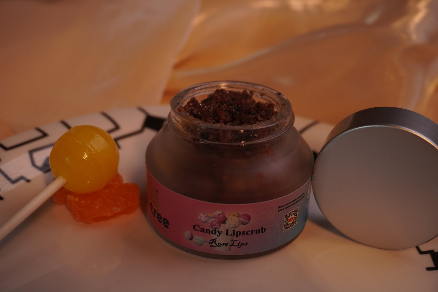 Candy Lipscrub - Rose Lips- 50 grm