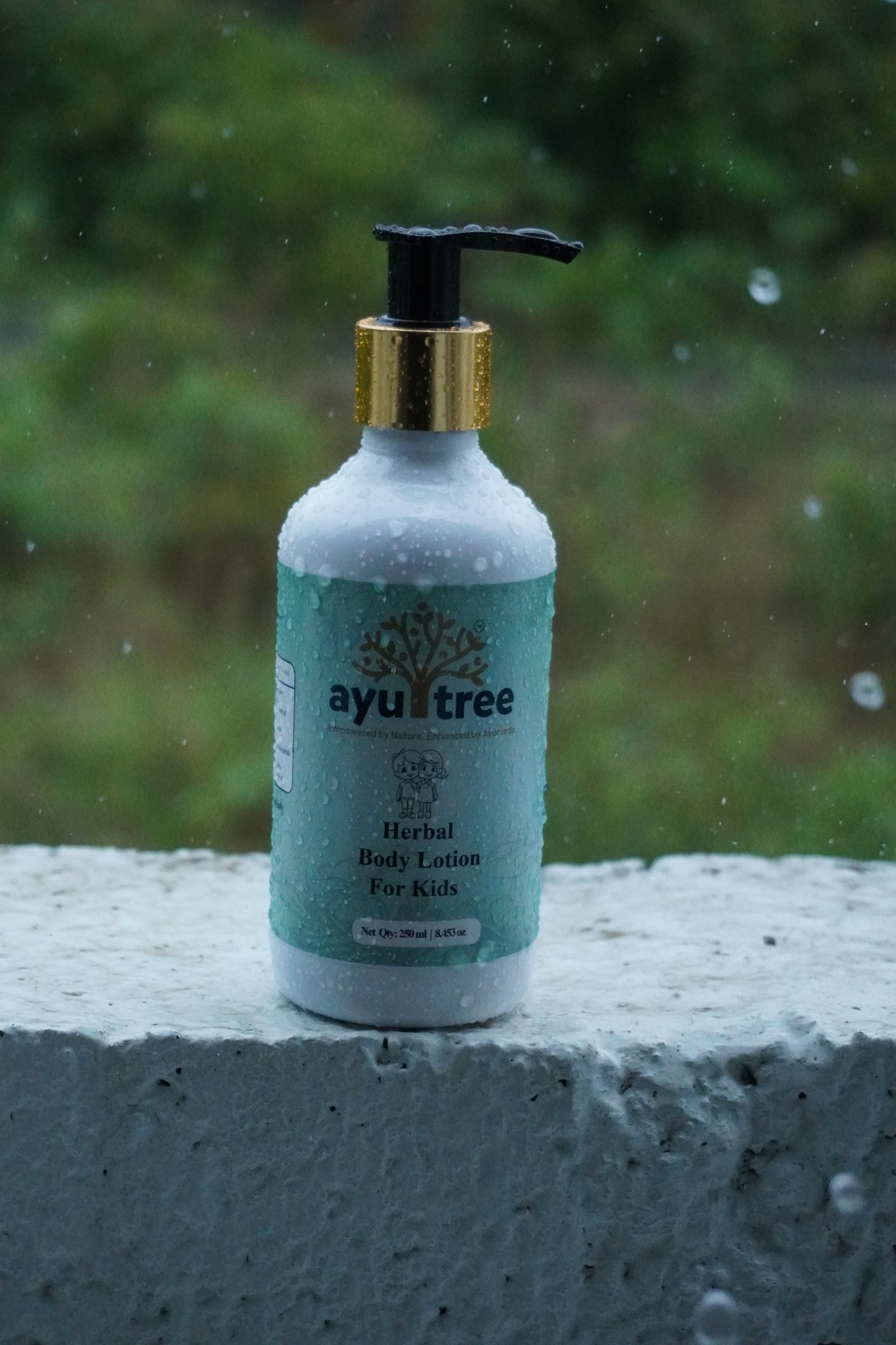 Herbal body lotion for kids