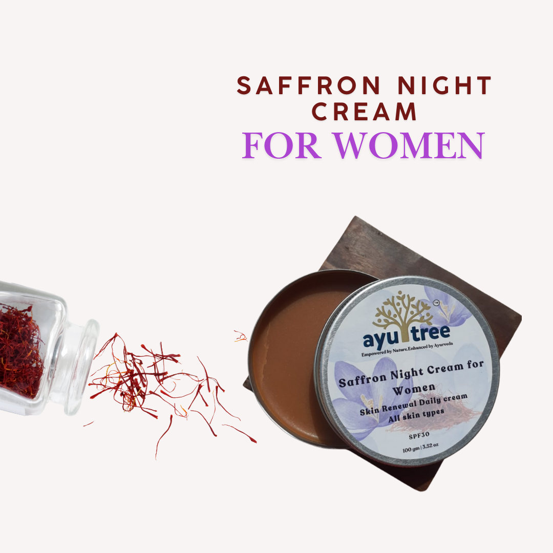 Saffron Night Cream for Women-100gms