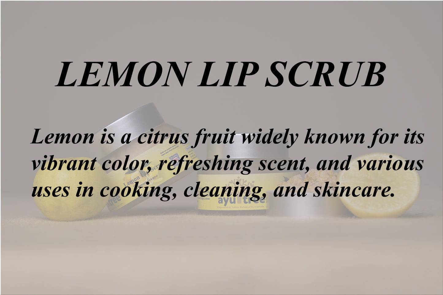 Lemon Lip Scrub-50 grm