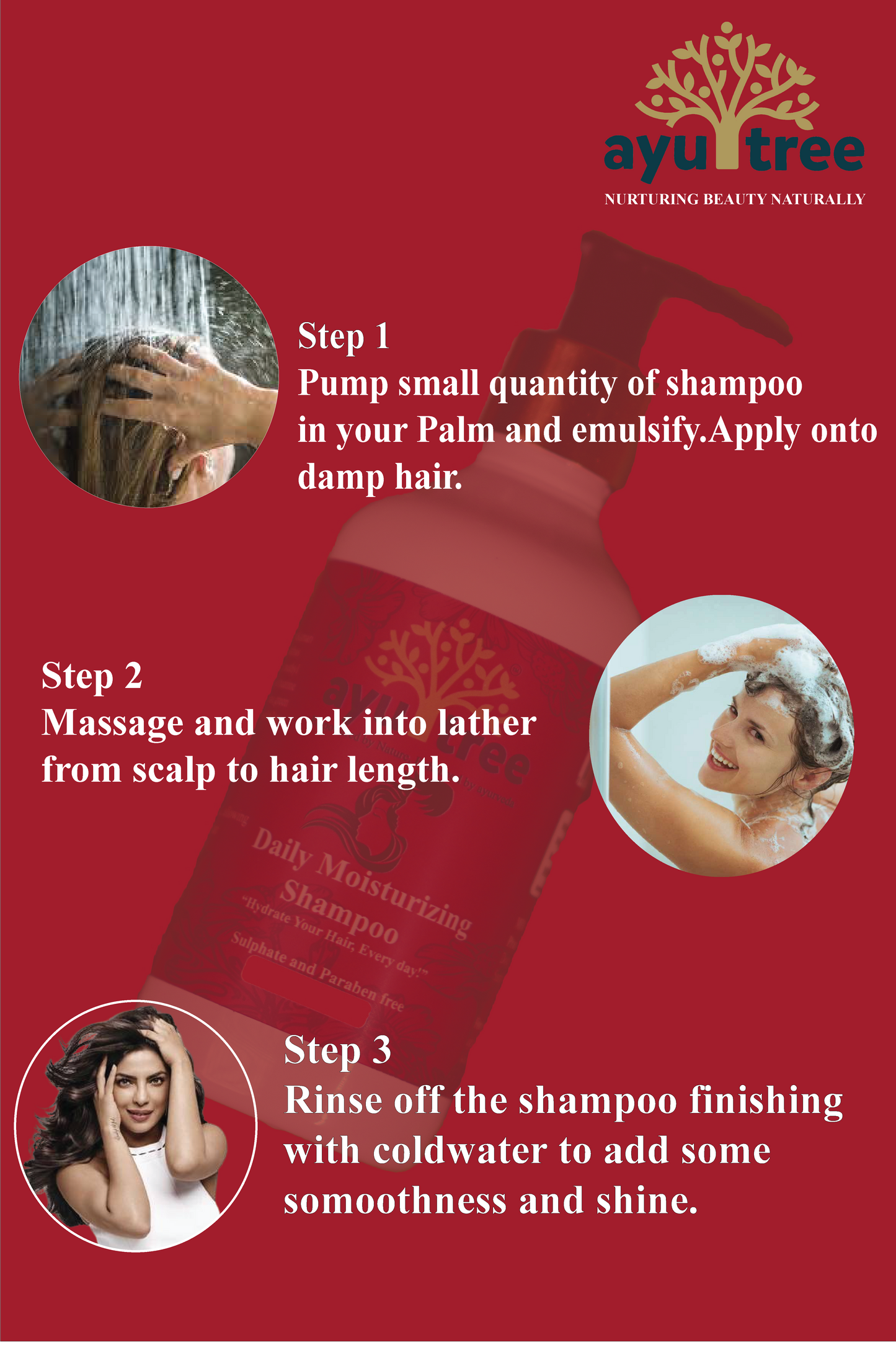 Daily Moisturizing Shampoo - For Daily Wash-250ml