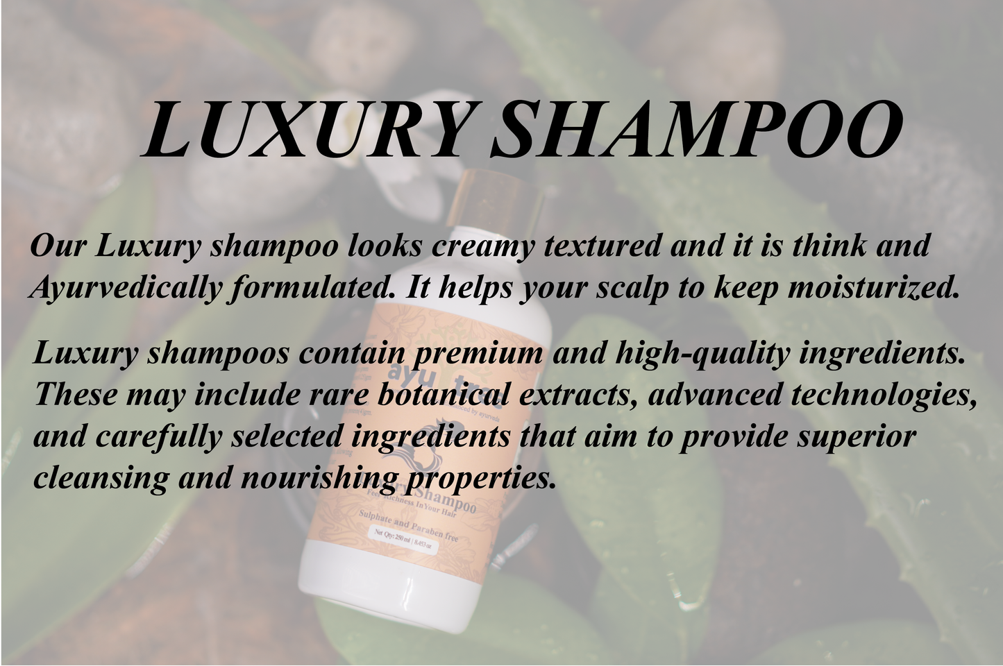 Luxury Shampoo-250 ml