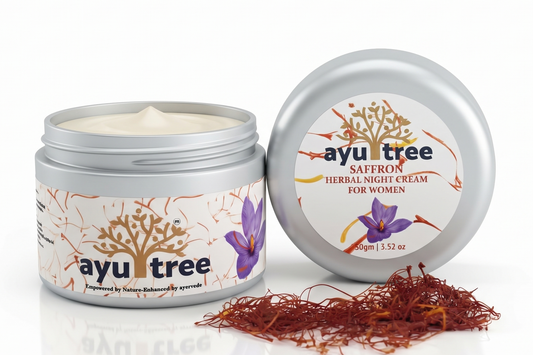 Saffron Herbal Night Cream For Women