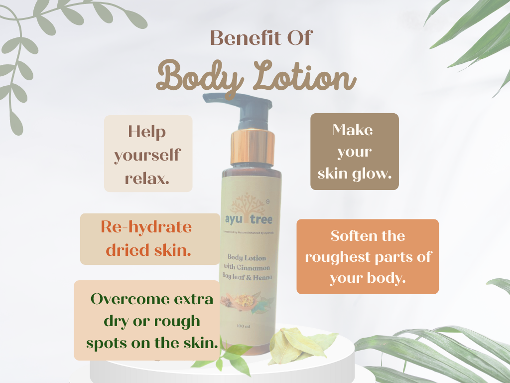 Body Lotion with Cinnamon Bay leaf & Henna 100ml