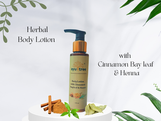 Body Lotion with Cinnamon Bay leaf & Henna 100ml