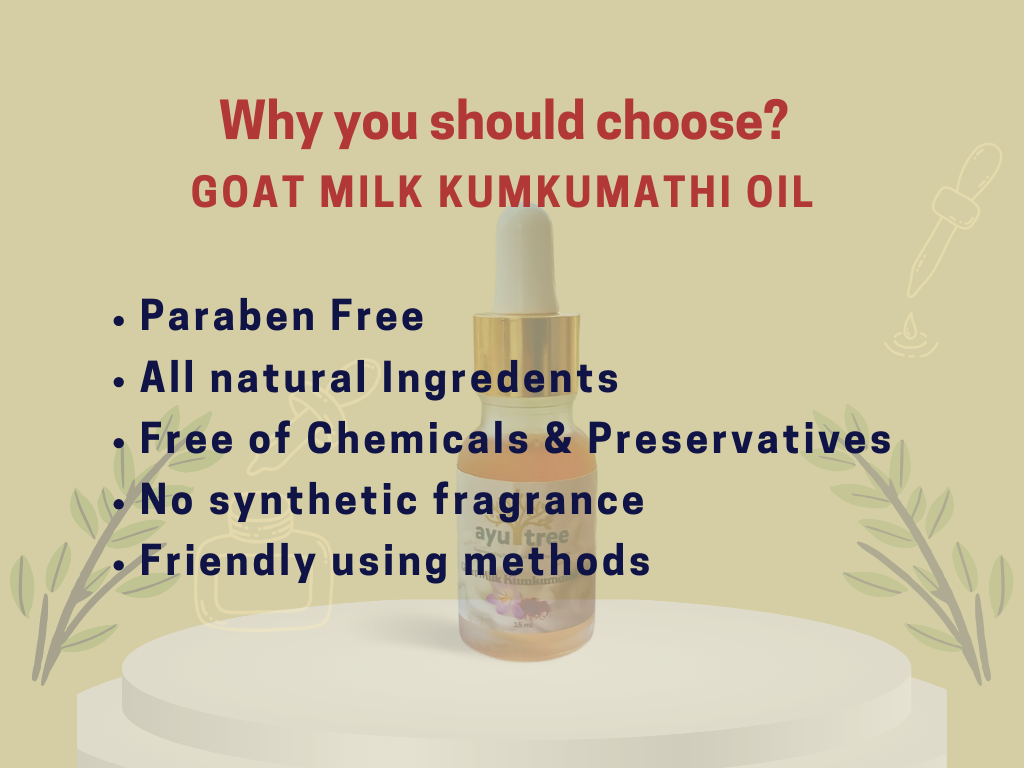 Goat Milk Kumkumathi Oil 15ml